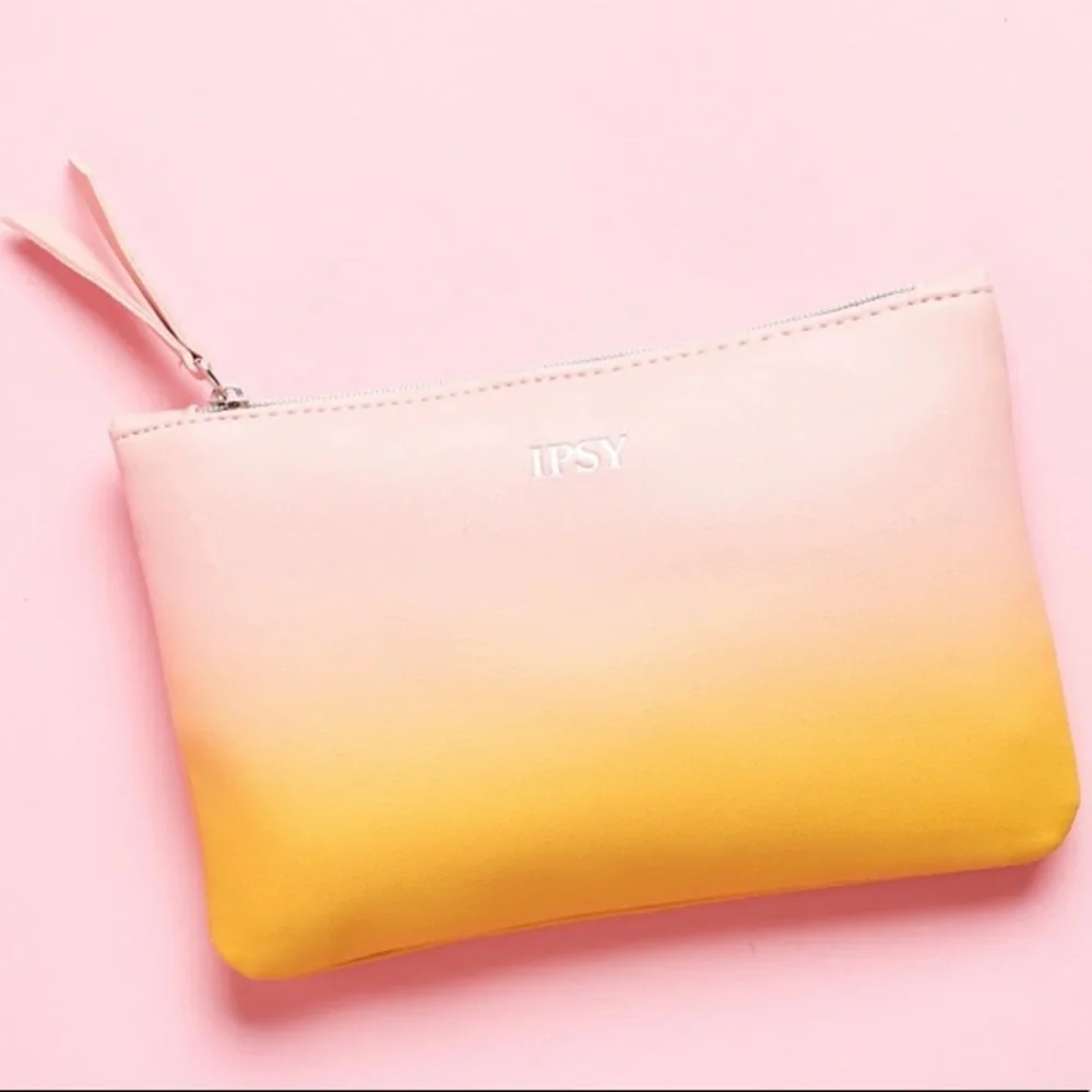 Ipsy Ombre Cosmetic Clutch Bag